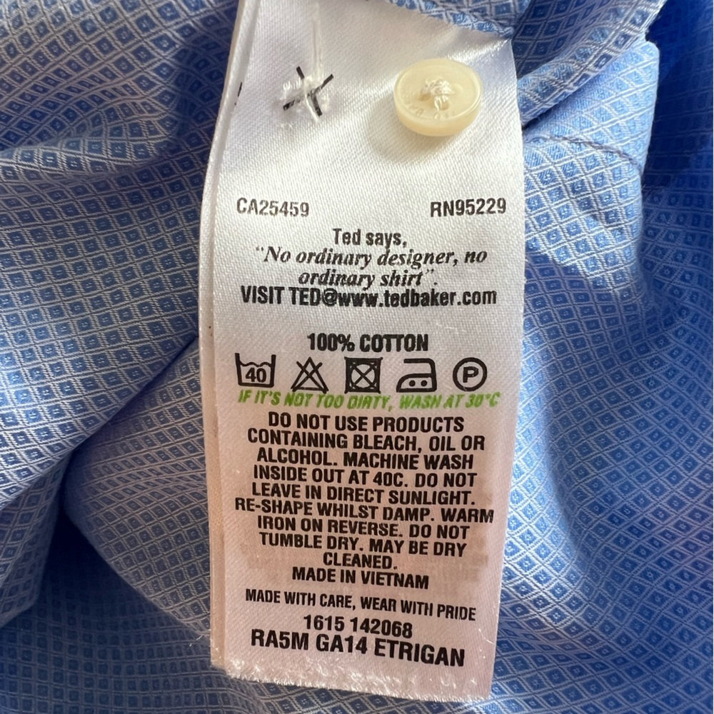 Ted Baker Endurance Men’s Dress Shirt - Picture 6 of 6